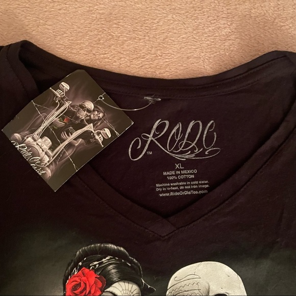 Ride Or Die Chick T-Shirt. NWT - Picture 4 of 6